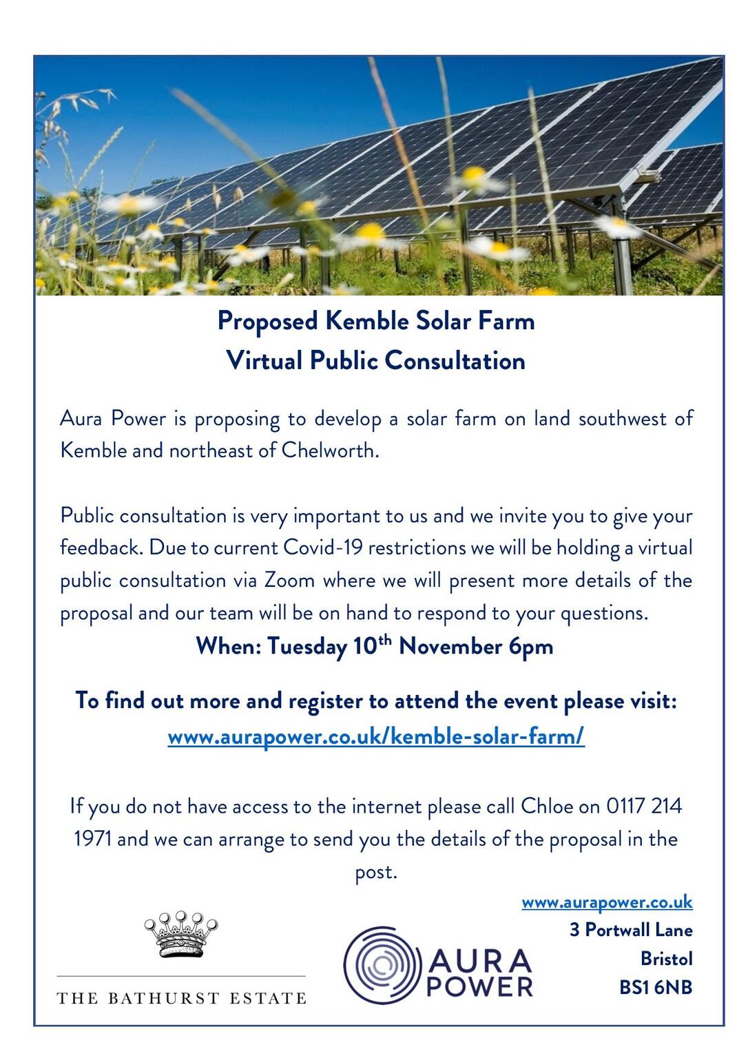 Aura Power’s proposal to develop a solar farm - Kemble - Crudwell ...